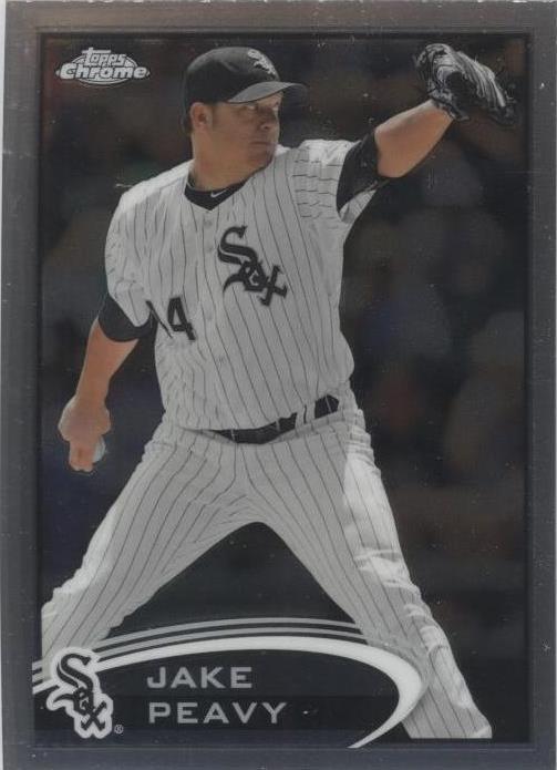 2012 Topps Chrome - Jake Peavy #213