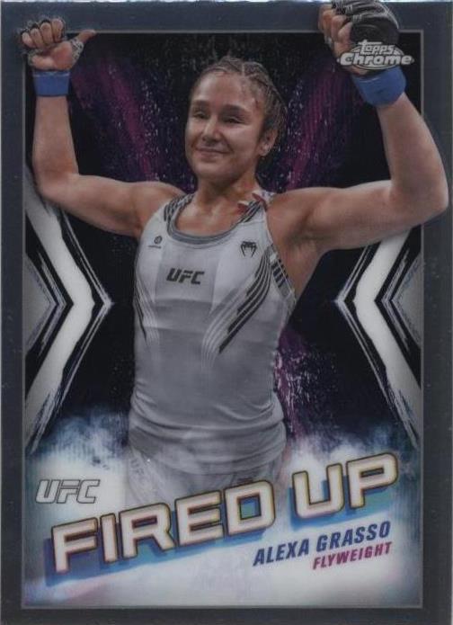 2024 Topps Chrome UFC - Alexa Grasso #FDP-3