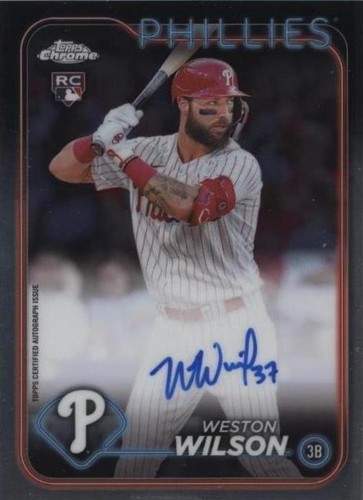 2024 Topps Chrome - Weston Wilson #RA-WWI