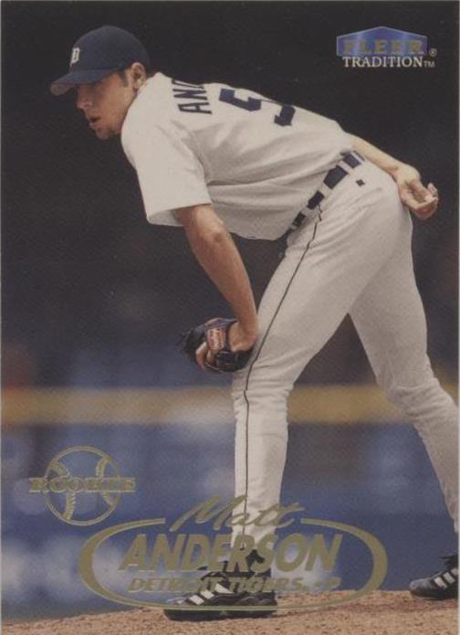 1998 Fleer Tradition Update - Matt Anderson #U94