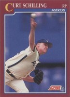 1991 Score Rookie & Traded - Curt Schilling #80T
