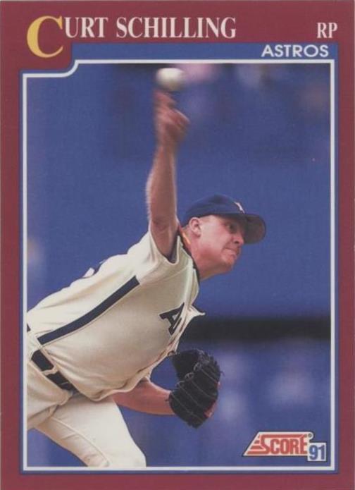 Score Rookie & Traded 1991 - Curt Schilling #80T