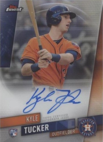 2019 Topps Finest - Kyle Tucker #FA-KT