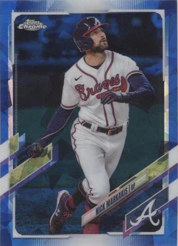2021 Topps Chrome Sapphire Edition - Nick Markakis #641