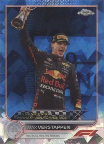 2022 Topps Chrome Sapphire Edition Formula 1 - Max Verstappen #172
