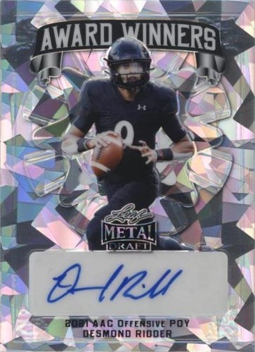 2022 Leaf Metal Draft Desmond Ridder #AW-DR1