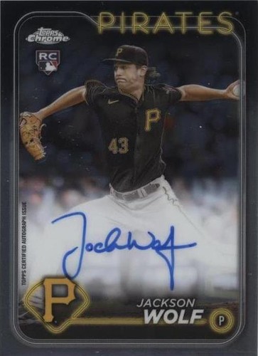 2024 Topps Chrome - Jackson Wolf #RA-JWO