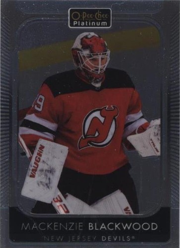 2021-22 O-Pee-Chee Platinum - Mackenzie Blackwood #174