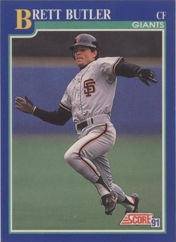 1991 Score - Brett Butler #455