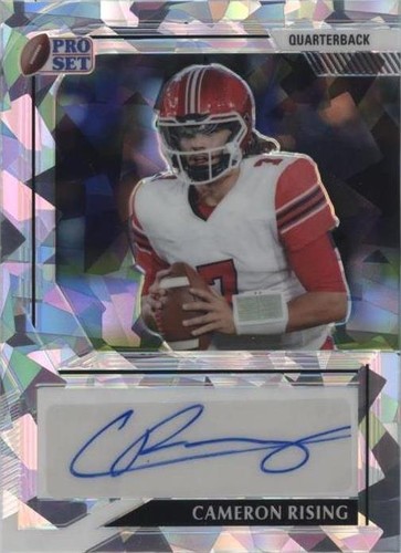 2022 Leaf Pro Set Metal Cameron Rising #PA-CR1