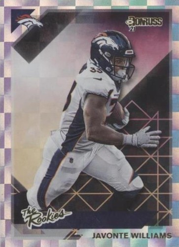 2021 Panini Donruss Javonte Williams #TR-JWI