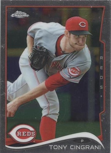 2014 Topps Chrome - Tony Cingrani #96