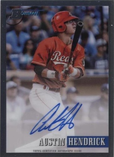 2021 Bowman Heritage - Austin Hendrick #93PA-AH