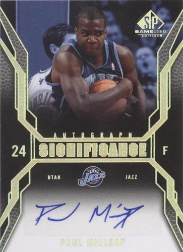 2007-08 SP Game Used - Paul Millsap #SI-PM