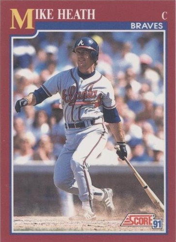 1991 Score Rookie & Traded - Mike Heath #69T