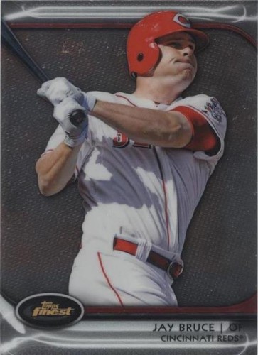 2012 Topps Finest - Jay Bruce #4