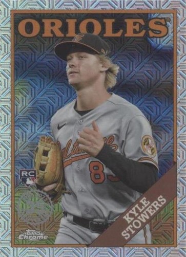 MLB 2023 TOPPS ARCHIVES カイル・ストワーズ 直筆サイン Kyle Stowers Signed 2023 Topps Series 1 Rookie Card