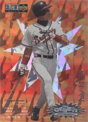 1995 Upper Deck Collector's Choice CHIPPER JONES #154
