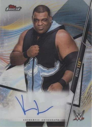 2020 Topps Finest WWE - Keith Lee #A-KL