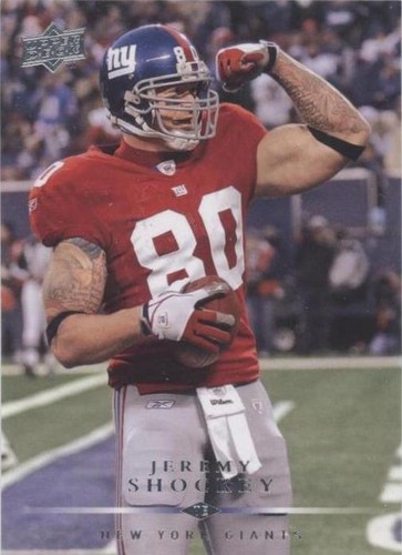 2008 Upper Deck Jeremy Shockey #128