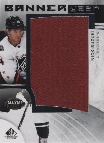 2022-23 Upper Deck SP Game Used - Nick Suzuki #BYAS-NS