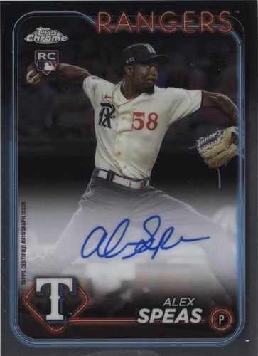 2024 Topps Chrome - Alex Speas #RA-ASP