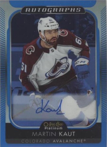 2021-22 O-Pee-Chee Platinum - Martin Kaut #BA-MK