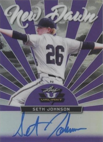 2019 Leaf Valiant - Seth Johnson #ND-SJ1