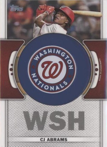2023 Topps Series 1 - C.J. Abrams #TLP-CJA