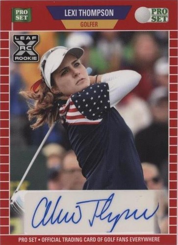 2021 Leaf Pro Set Sports - Lexi Thompson #PSA-LT2