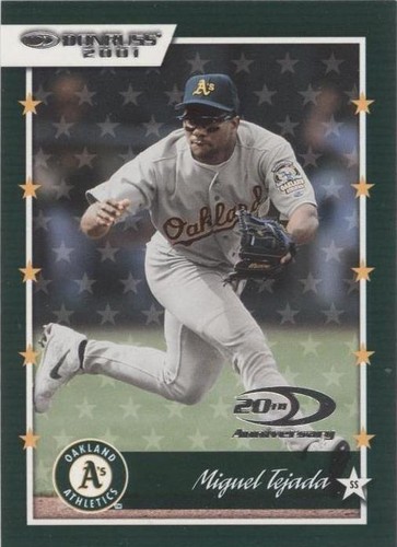 2001 Donruss - Miguel Tejada #140