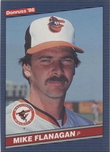 1986 Donruss - Mike Flanagan #576