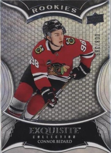 2023-24 Upper Deck Black Diamond Rookie Gems CONNOR BEDARD