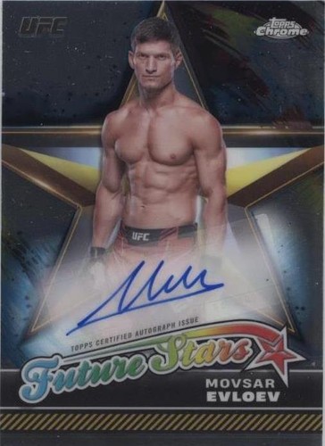 2024 Topps Chrome UFC - Movsar Evloev #FSA-MEV