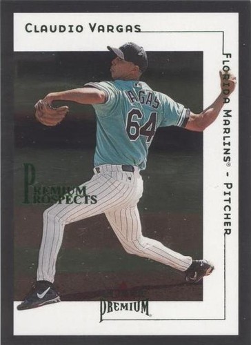 2001 Fleer Premium - Claudio Vargas #206