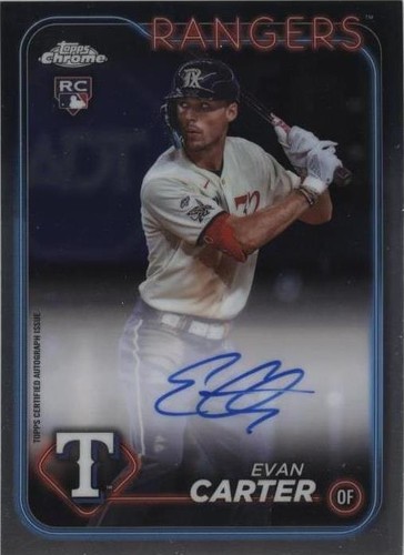 2024 Topps Chrome - Evan Carter #RA-EC