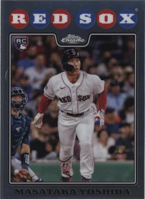2023 Topps Chrome Lids Mitchell & Ness - Masataka Yoshida #08-3