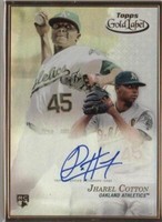 2017 Topps Gold Label - Jharel Cotton #FA-JCO