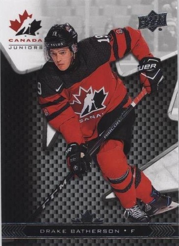 2018 Upper Deck Team Canada Juniors - Drake Batherson #19