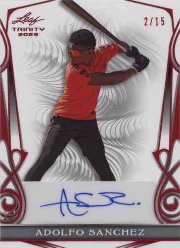 2023 Leaf Trinity - Adolfo Sanchez #BA-AS1