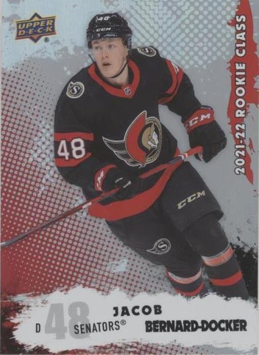 2021-22 Upper Deck Series 1 - Jacob Bernard-Docker #RC-5
