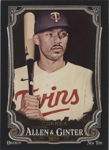 2024 Topps Allen & Ginter X - Carlos Correa #90