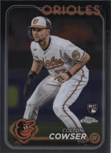 Topps - 75枚限定 Topps Chrome Colton Cowser PSA 9 Graded 2024 Topps Colton Cowser #257 Rookie RC Baseball Card