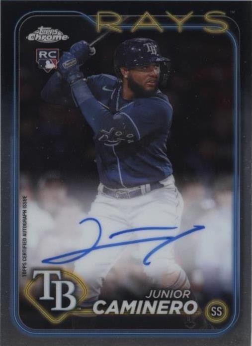 2024 Topps Chrome - Junior Caminero #RA-JCA