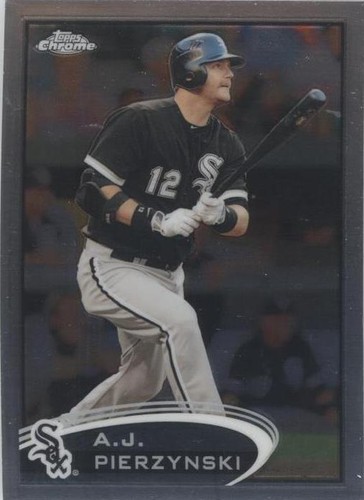 2012 Topps Chrome - A.J. Pierzynski #204