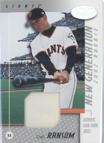 2002 Leaf Certified - Cody Ransom #160