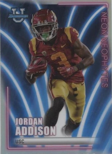 2022-23 Bowman's Best University Jordan Addison #NN-8