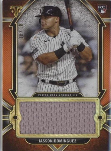 2024 Topps Triple Threads - Jasson Dominguez #SJR-DOM2