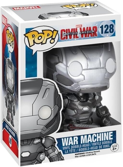 Funko Pop Captain America Civil War - Фигурка военной машины / дубинки с защитником