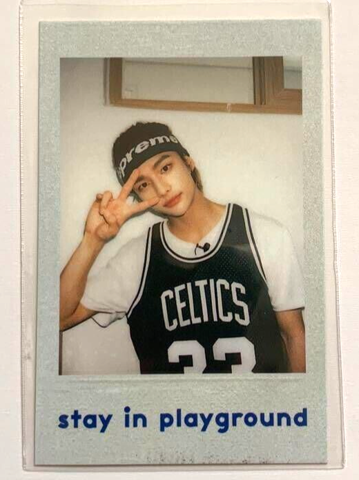 Stray Kids - stay in stay in playground ポラ　ヒョンジン Stray Kids HYUNJIN stay in playground Polaroid Photocard ⑥